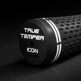 PROJECTX ICON golf grips installed on a club to illustrate compatibility.