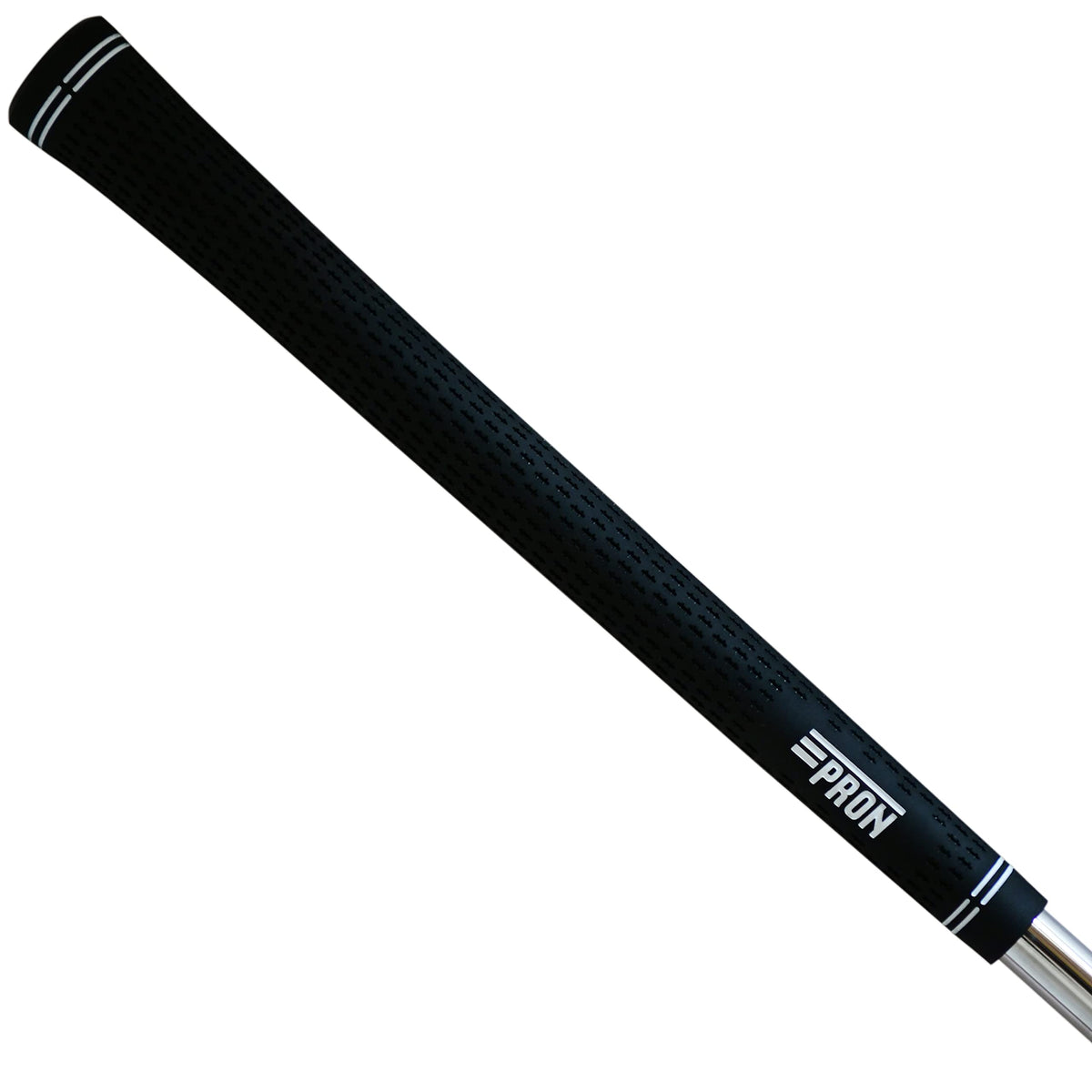 Pron TRV wedge in black oil finish enhances turf interaction.