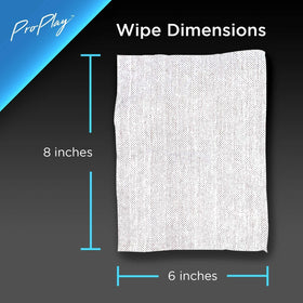 ProPlay Club Grip Cleaning Wipes on-cart use saves time.