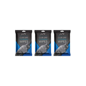 ProPlay Club Grip Wipes pack front view showing resealable on-course convenience.