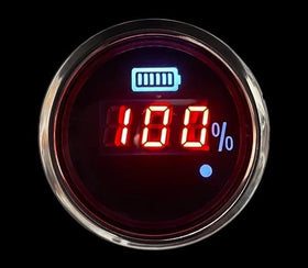 PROSPORT waterproof digital monitor 48V display for real-time golf cart voltage tracking and battery awareness.