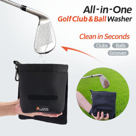 ProSSS Microfiber Towel with hook-and-loop fold for secure, fast storage.