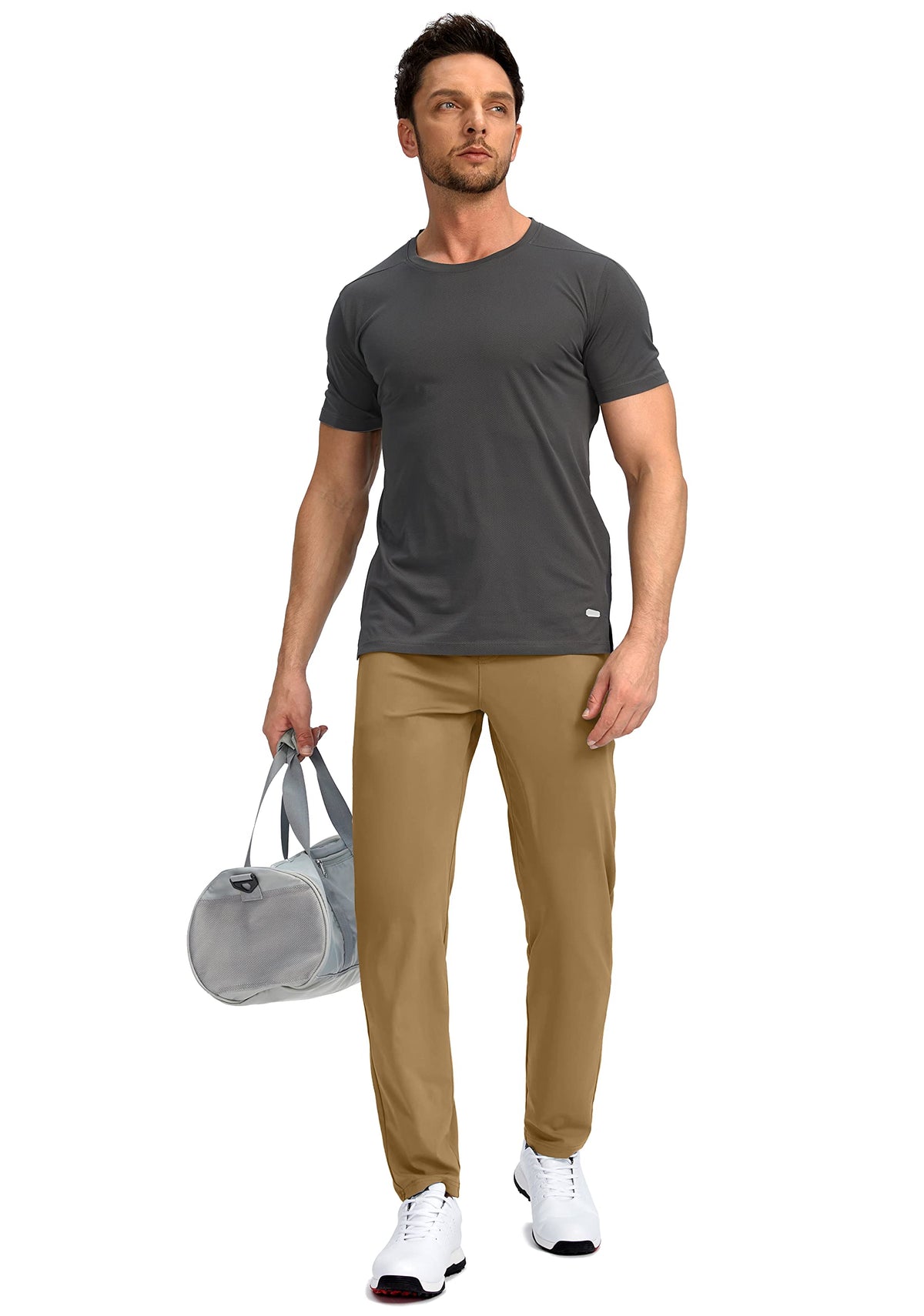 Pudolla casual jogger look blends comfort with performance fabrics
