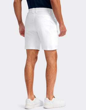 Pudolla shorts side pocket close-up highlighting practical storage for daily essentials