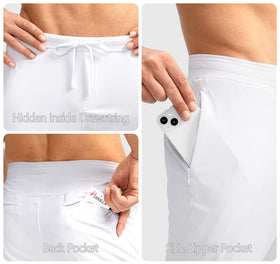 Pudolla men's golf pants UPF50: sun protection for outdoor play.