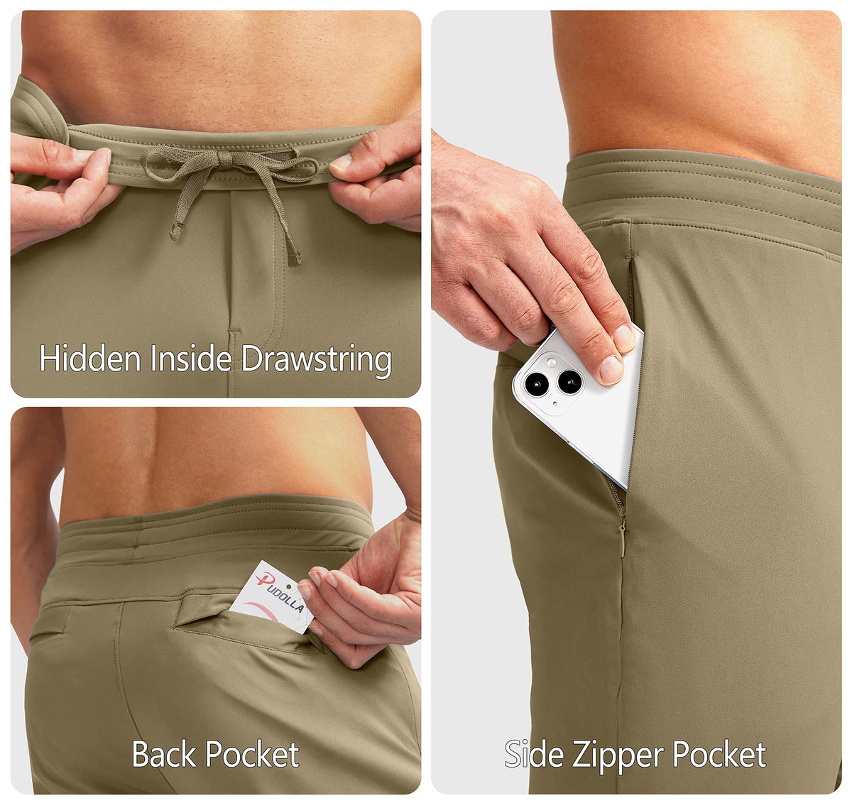 Pudolla pants with UPF50+ fabric protects from sun while outdoors.