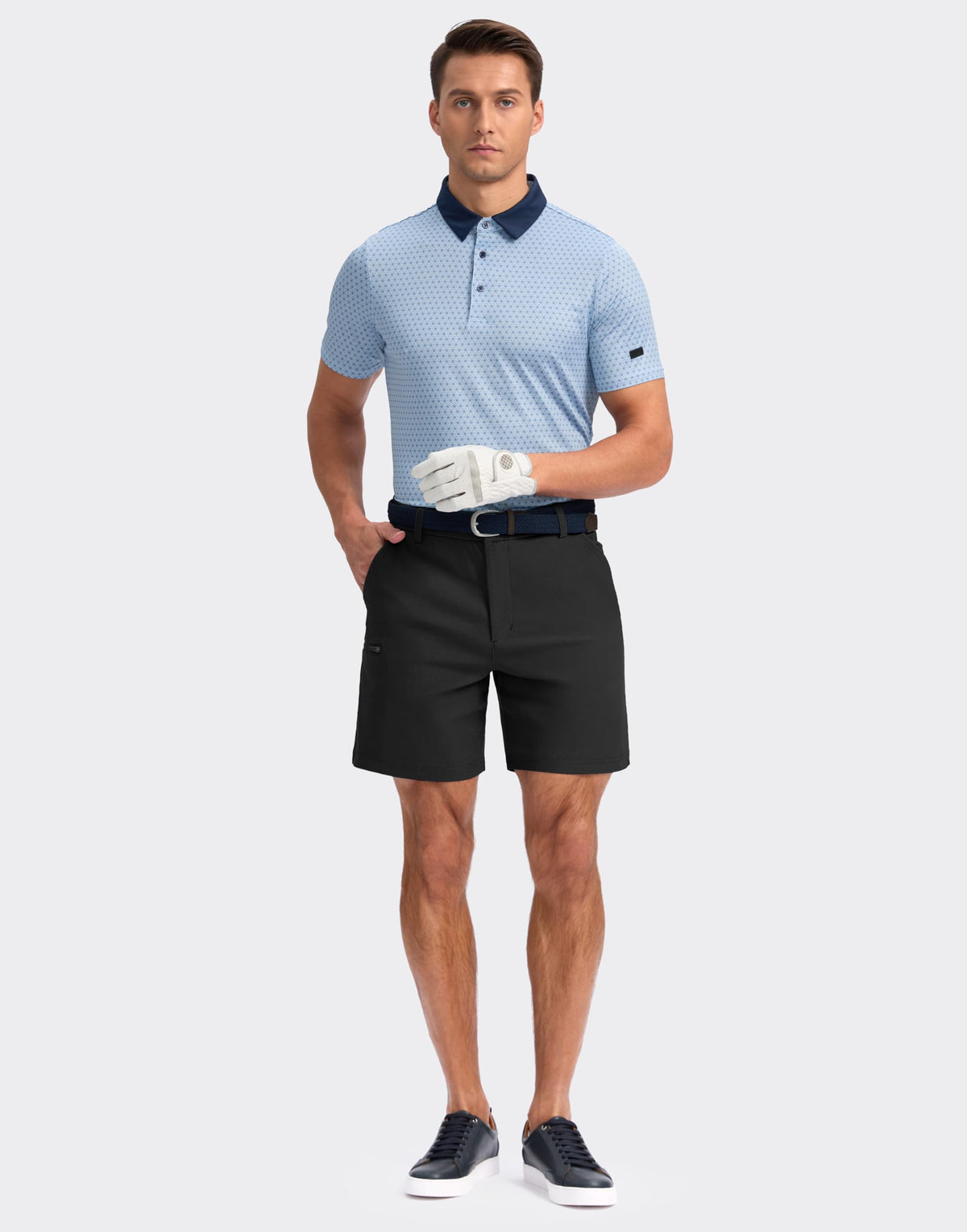 Pudolla men's shorts lightweight quick-dry fabric ideal for hot days.