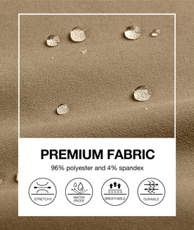 PULI Golf Pants Men rip-stop durable fabric for rugged outdoor use.