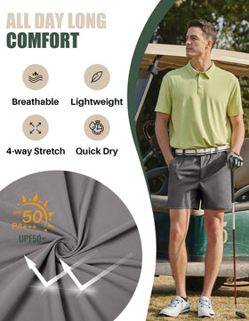 PULI quick-dry fabric shorts ideal for outdoor activity and travel.