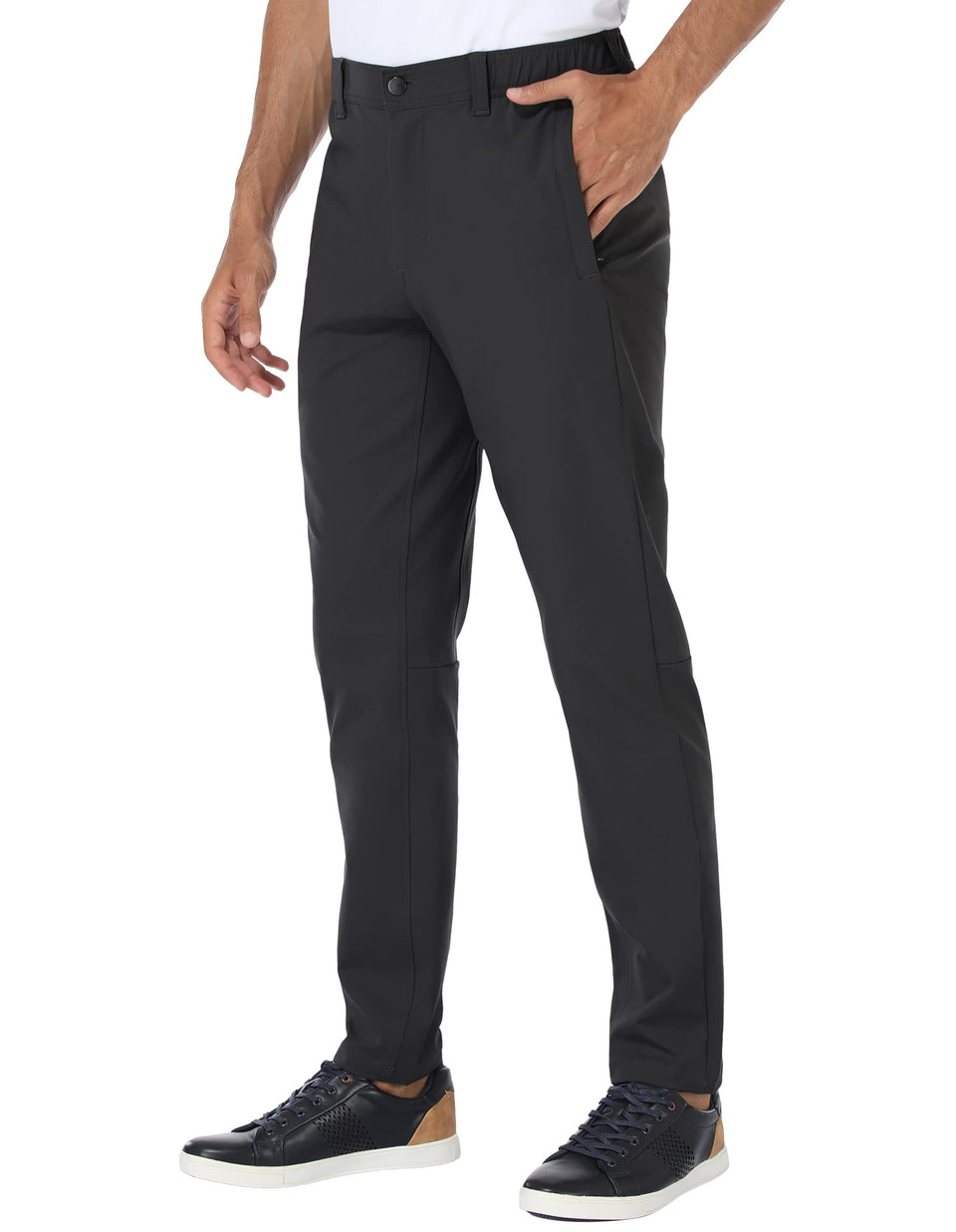 PULI work pants, slim-fit golf style with pockets for daily use