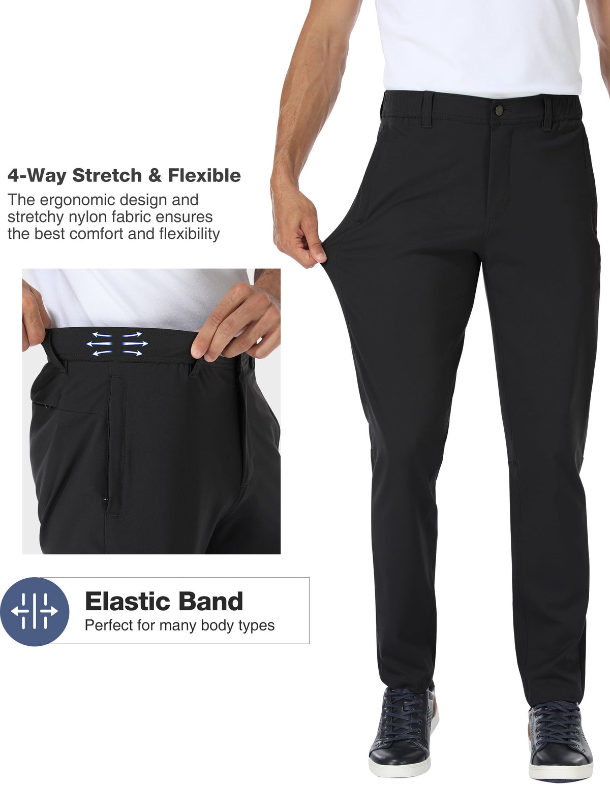 PULI wrinkle-free quick-dry fabric suitable for travel or golf rounds