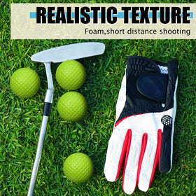 PullCrease foam golf balls in mesh bags for easy storage and transport