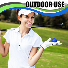 PullCrease limited-flight foam golf balls support controlled at-home practice.