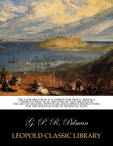 Pulman Vade-Mecum fly-fishing trout book cover, ideal for collectors and anglers