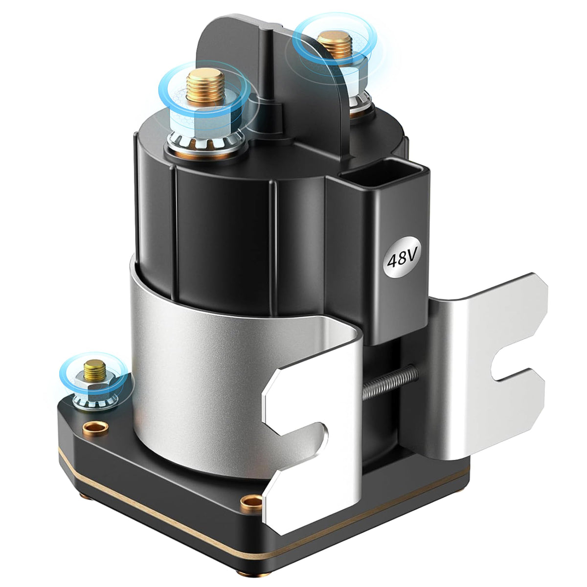 PulPalet 48V solenoid front view for Yamaha G22/G29, reliable startup.
