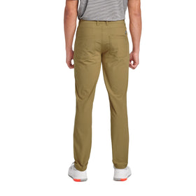 PUMA 101 pant antique bronze side pocket view with secure Hydromesh pockets.