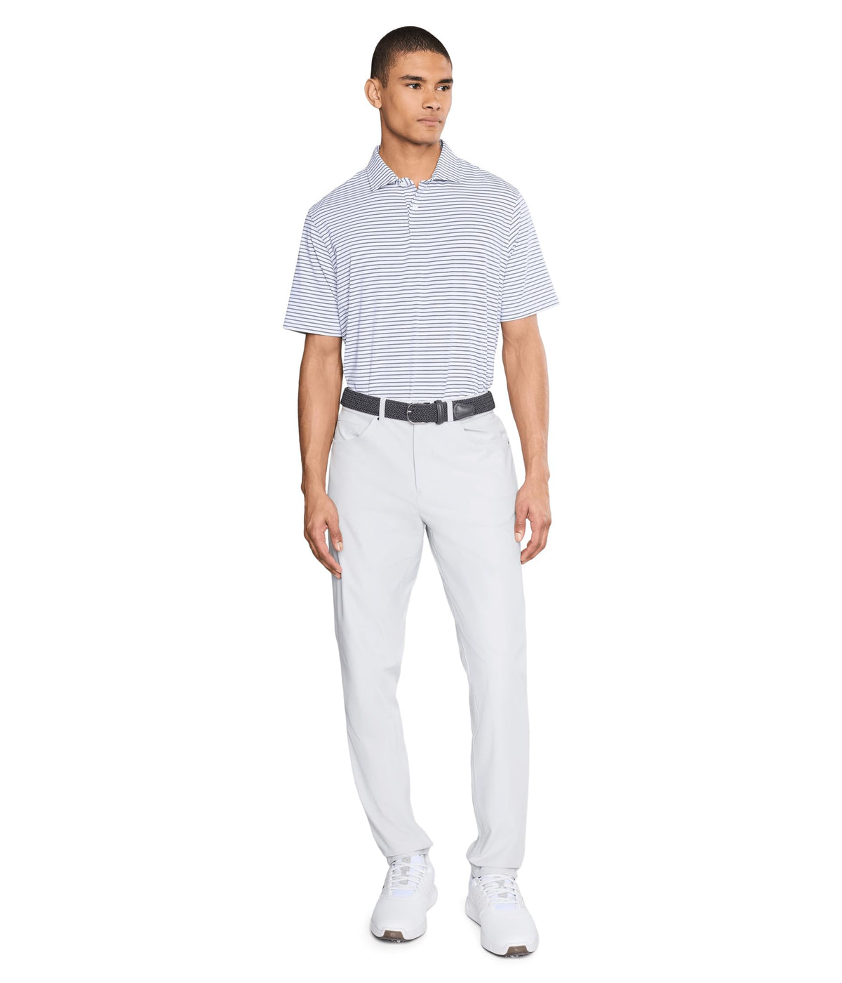 PUMA 101 Premier pants back pocket detail for secure on-course storage
