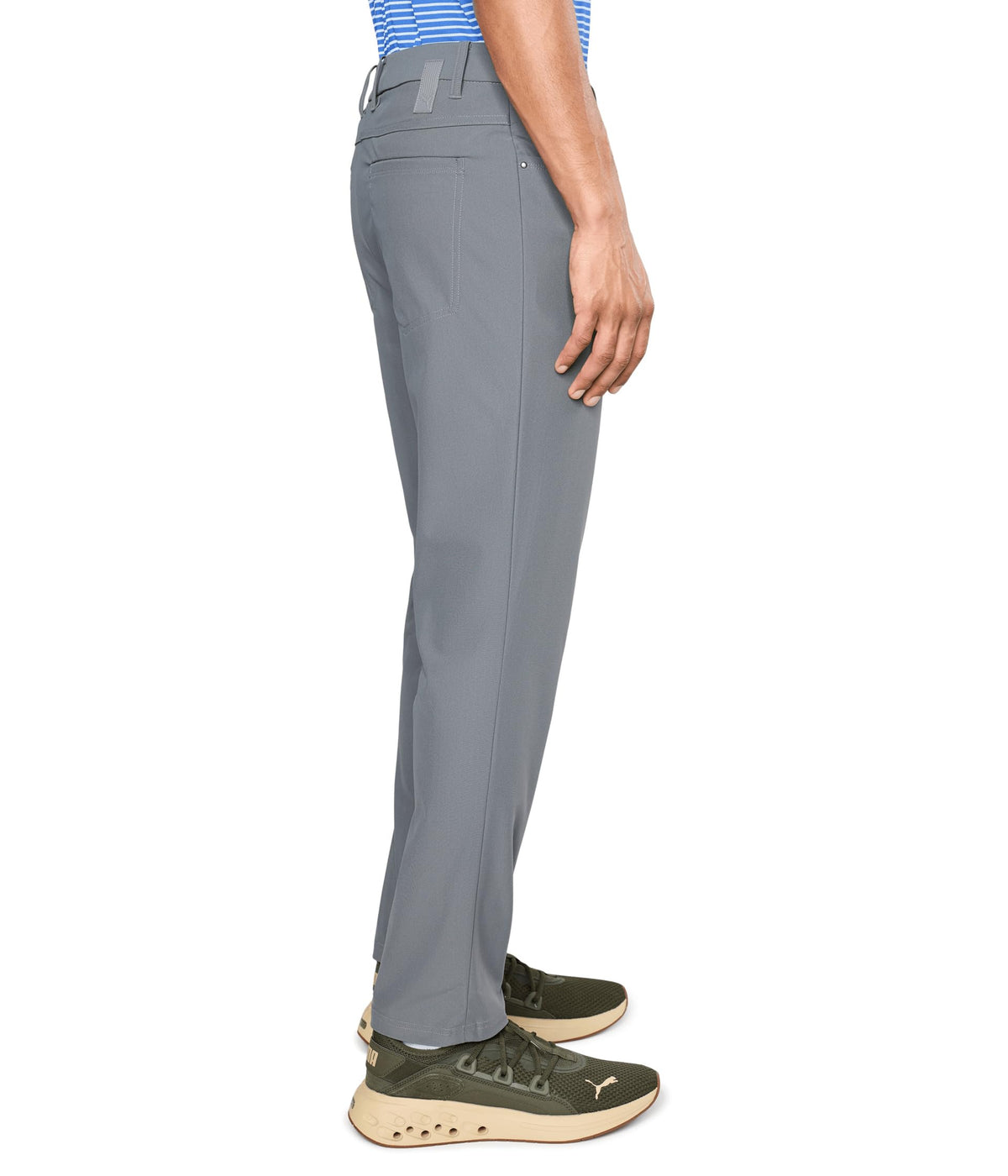 Textured fabric detail of PUMA 101 Premier 5 Pocket Pants