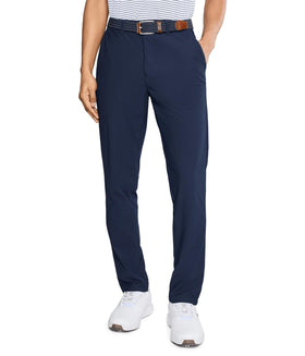 PUMA 101 Premier Pants deep navy front view highlighting tailored fit for on-course performance.
