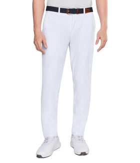 PUMA 101 Premier Pants White Glow front view for on-course comfort and versatile wear