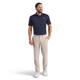 PUMA 101 Pure Tailored Golf Pant Birch fabric texture illustrating built-in stretch