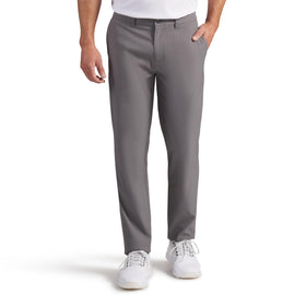 PUMA 101 Pure Tailored Golf Pant front view highlights breathable stretch fabric for all-day comfort