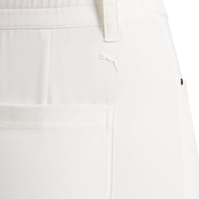 PUMA Avant Slim Golf Pant waist area with elastic back waistband for flexible fit