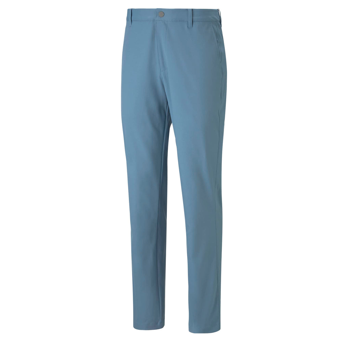 PUMA Dealer Pant back view highlighting refined silhouette for office and leisure.