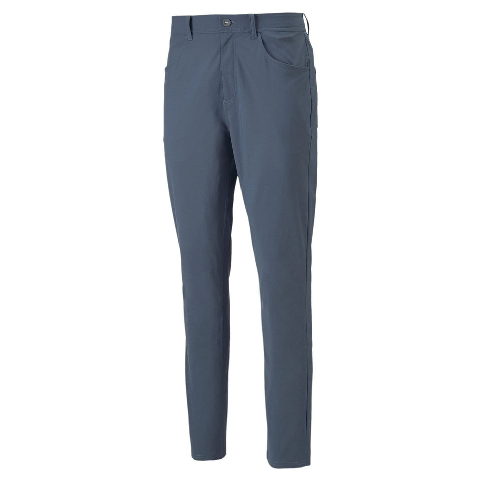 PUMA Golf 101 pant Evening Sky front view, breathable performance for warm days.