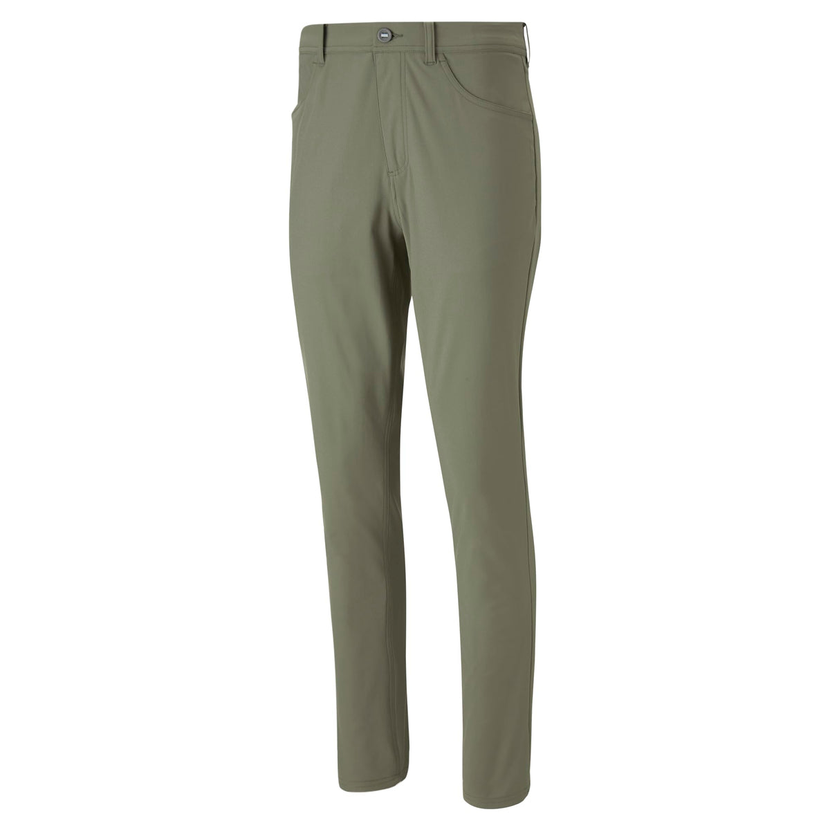 Puma Golf 101 pants waistband closeup highlighting fit and fabric