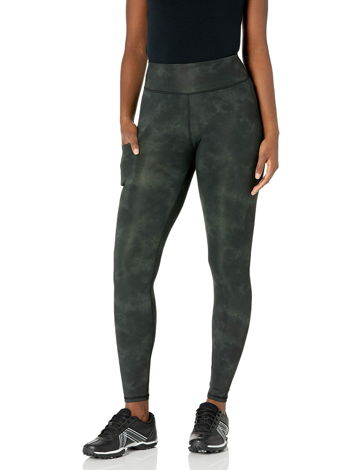 PUMA Golf 2020 Floral Dye Tight front view for on-course comfort.