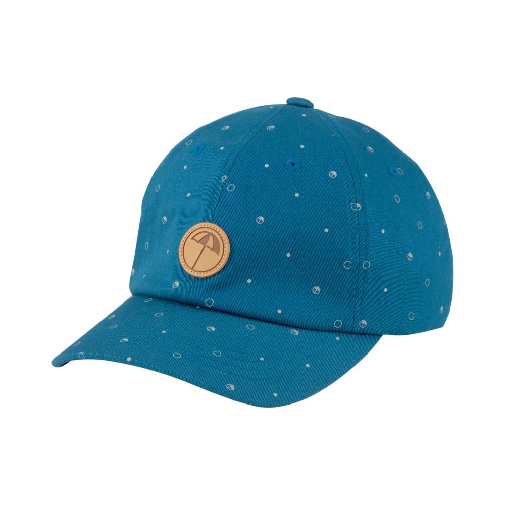 PUMA Golf umbrella hat in Legion Blue provides portable sun protection on the course