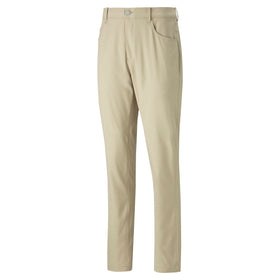 PUMA Golf Dealer 5 Pocket Pant back view emphasizes durability and secure pocket bags
