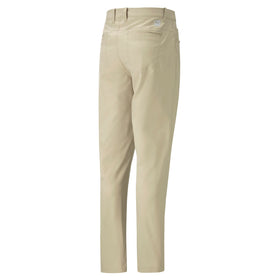 PUMA GOLF Dealer 5 Pocket Pant Alabaster stitching details