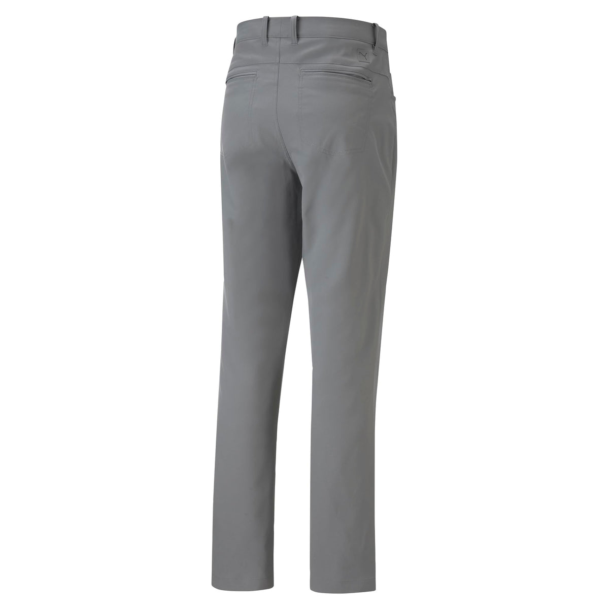 PUMA Golf Dealer Pant fabric texture close-up emphasizes breathable moisture-wicking performance.