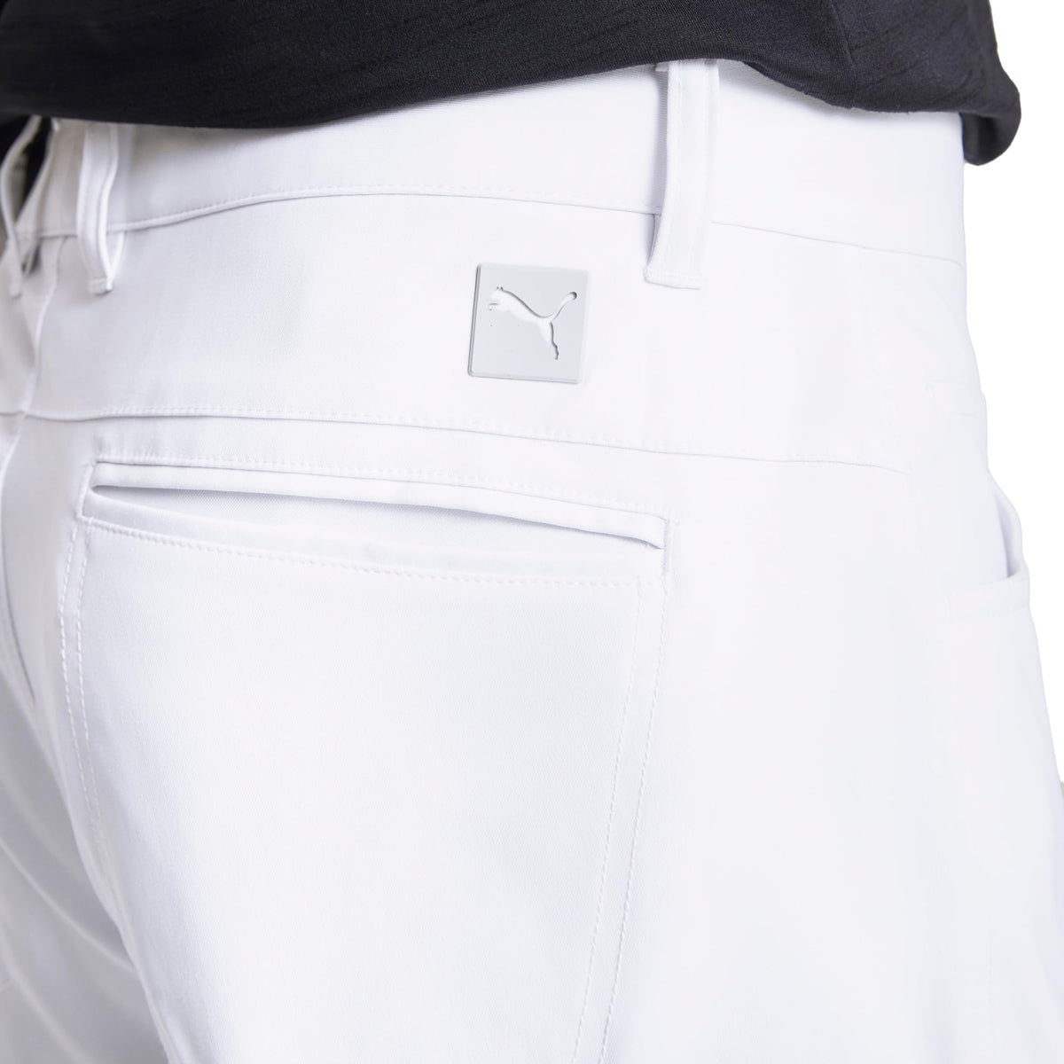 PUMA Golf Dealer 5 Pocket Pant White Glow Duramesh pocket bags for durable storage