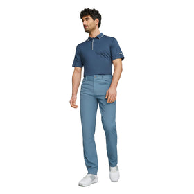 PUMA Golf Dealer 5 Pocket Pants back view reveals tailored silhouette.