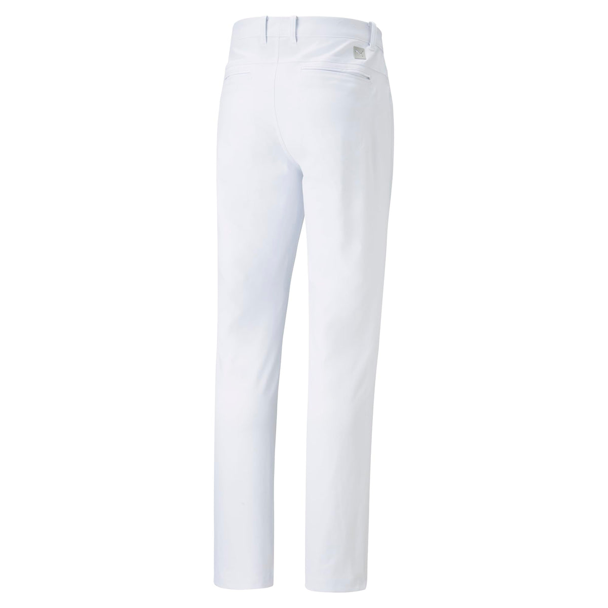 PUMA GOLF Dealer 5 Pocket Pants White Glow on-course style demonstrates versatile silhouette for performance.