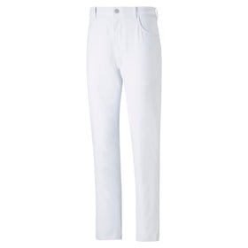 PUMA Golf Dealer 5 Pocket Pants White Glow, Duramesh pocket bags