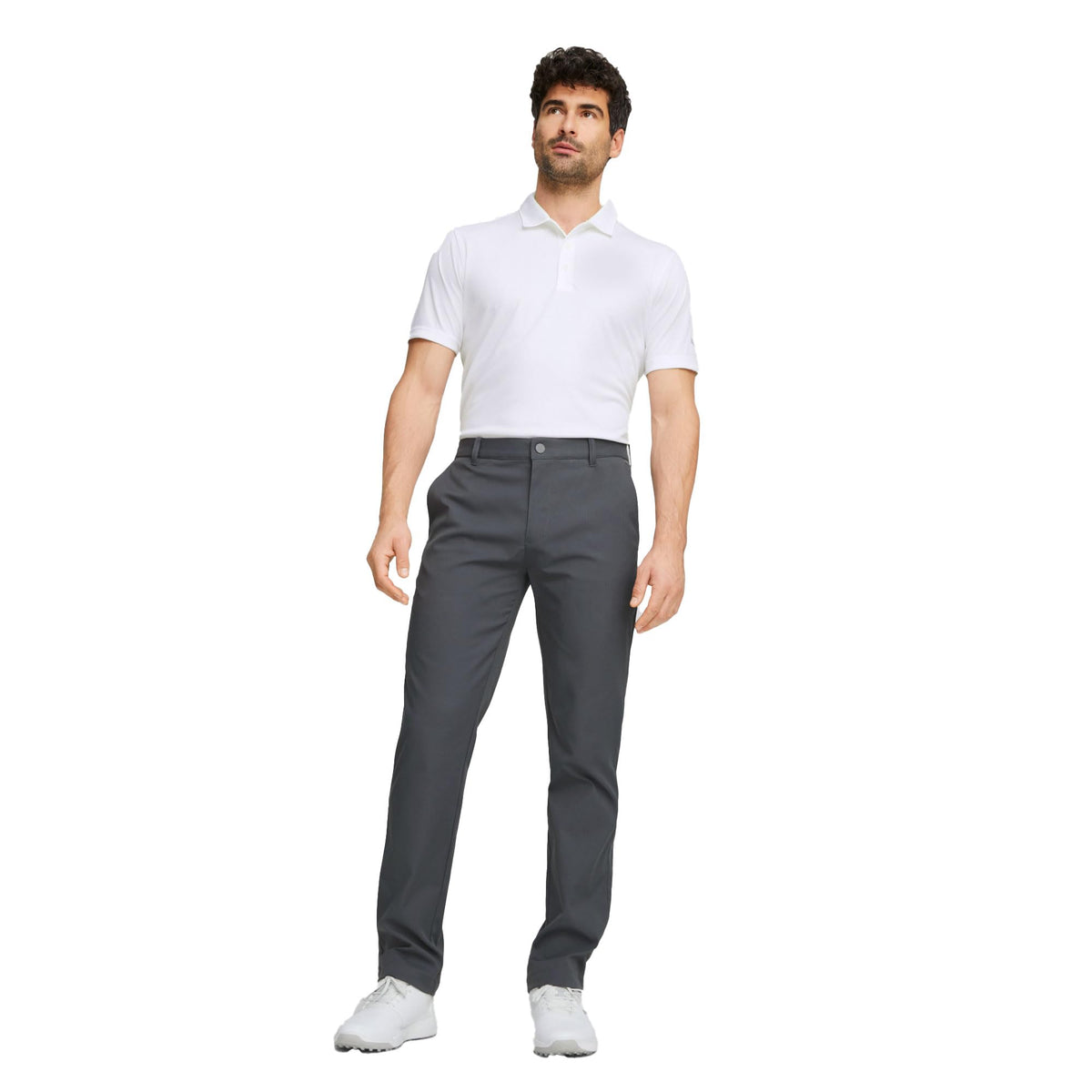 PUMA Golf Dealer Pant side-pocket detail highlights lightweight storage on the course