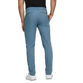 PUMA Golf Dealer Tailored Pant back view highlights a clean, professional silhouette.
