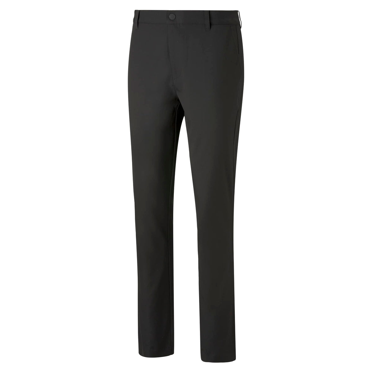 PUMA Golf Dealer Tailored Pant on model for versatile golf and office wear.