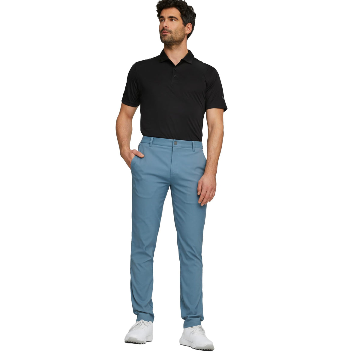 PUMA GOLF Dealer Tailored Pant slim-fit silhouette for polished on-course and office looks