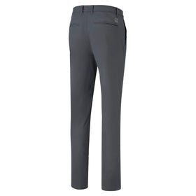 PUMA Dealer Tailored Pant strong gray on model demonstrates versatile wear