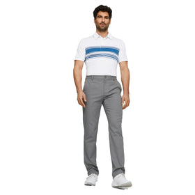 PUMA GOLF Dealer Pant, waistband detail, shows stretch for flexible movement.