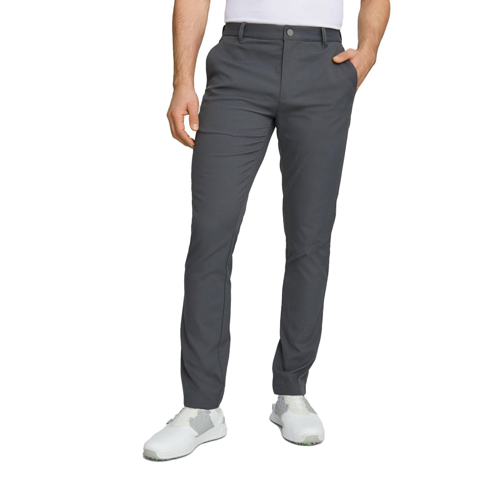 PUMA GOLF Dealer Tailored Pants front view showing versatile style for golf and work.