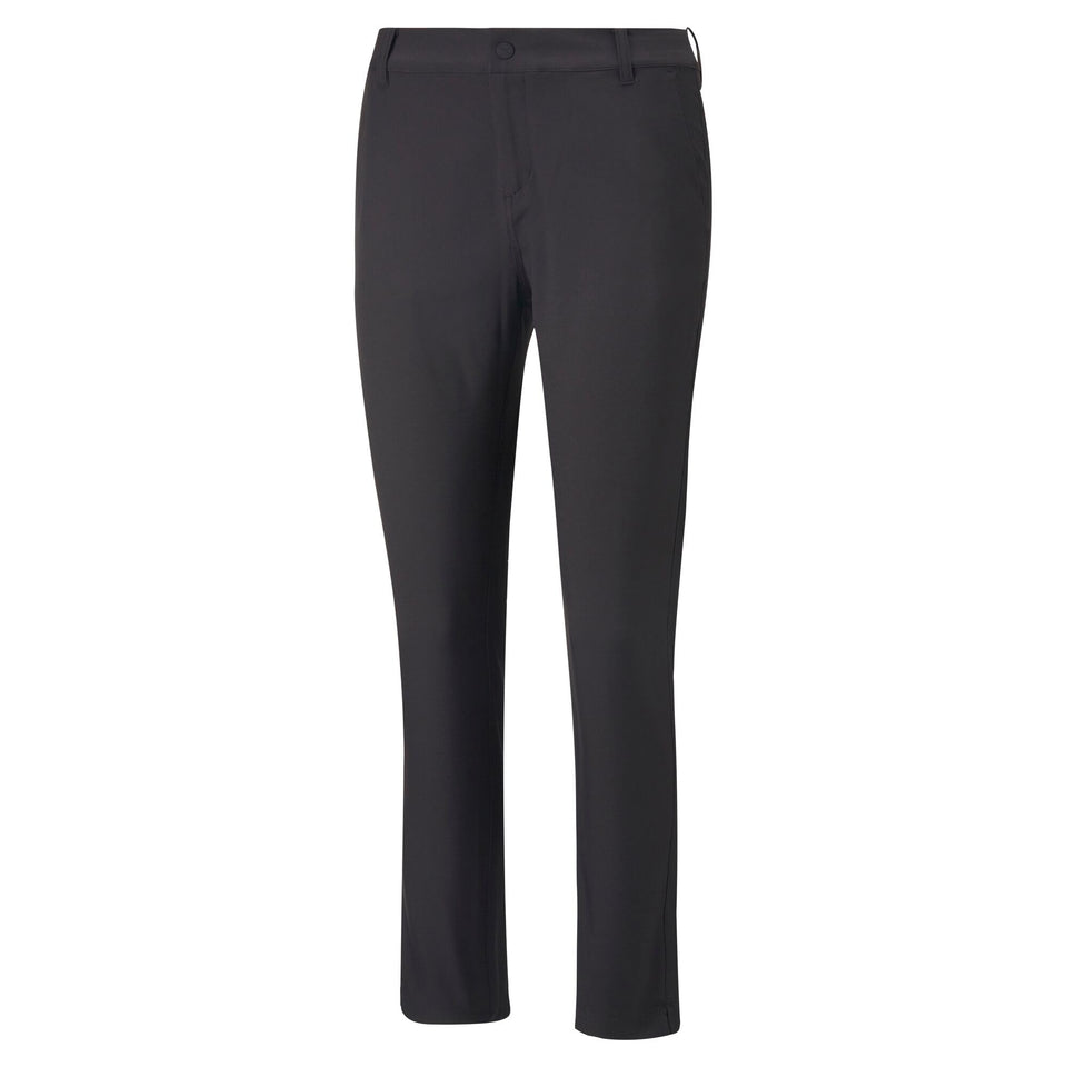PUMA Golf W Boardwalk Pant black side view for sleek on-course comfort