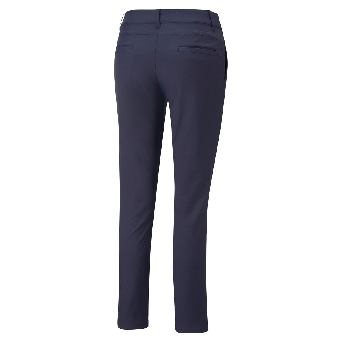 PUMA Golf Boardwalk Pant Navy Blazer fabric detail highlighting texture and UPF 50+