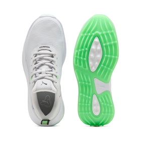 PUMA Gruve Sport Junior golf shoes showing spikeless outsole for versatile traction