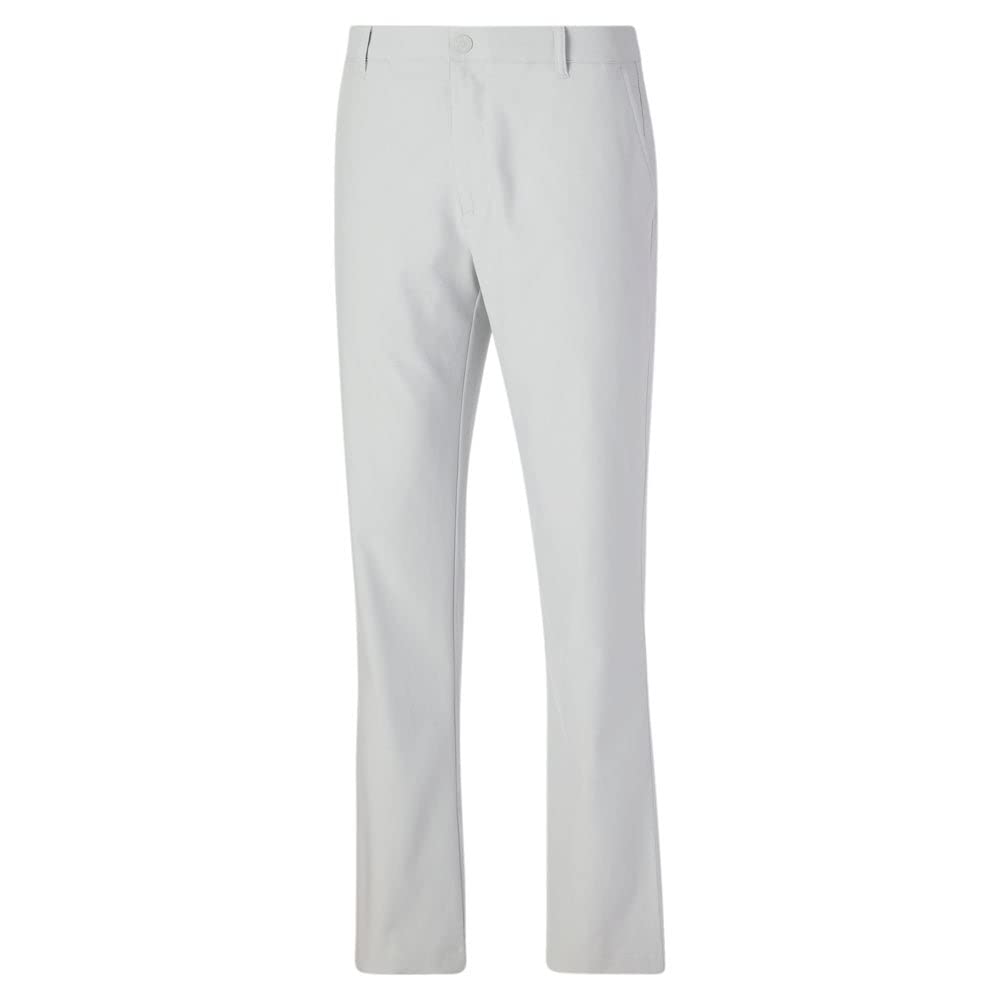 PUMA Jackpot 2.0 golf pants on model showing refined fit and versatility.
